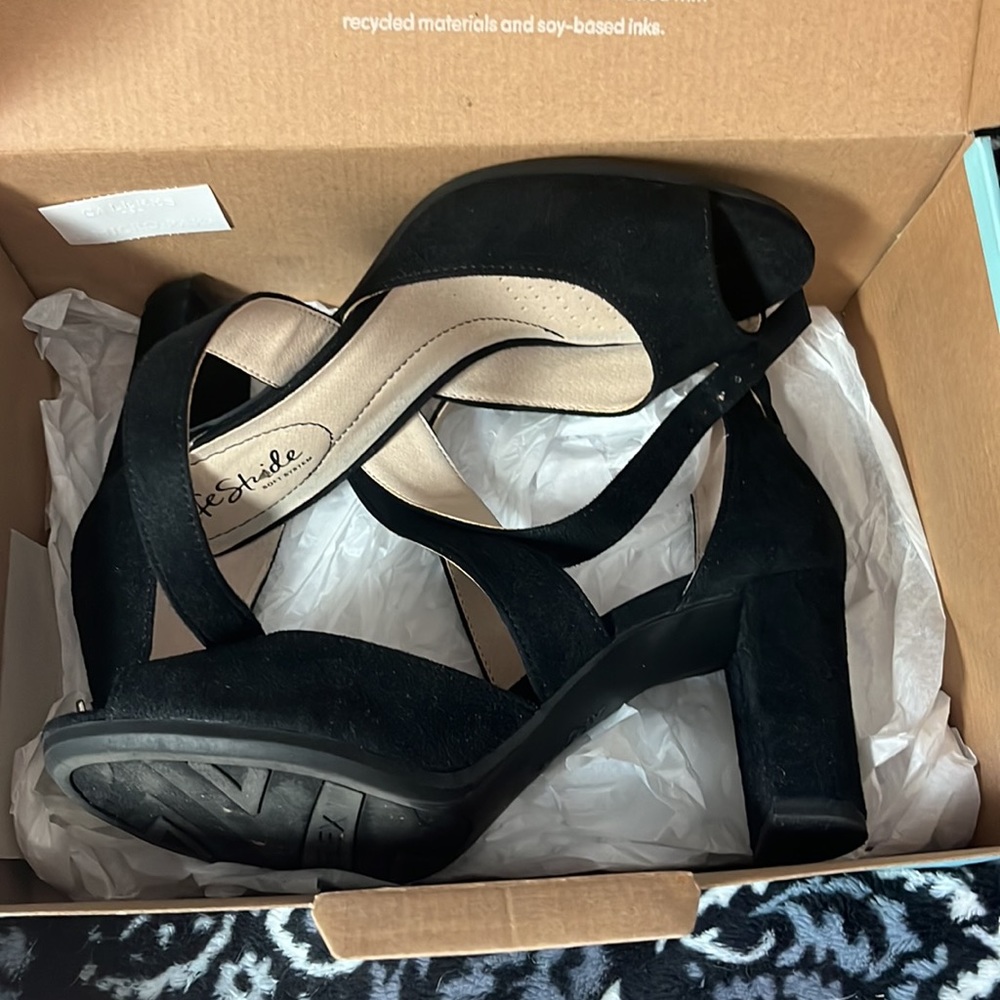 Black heels